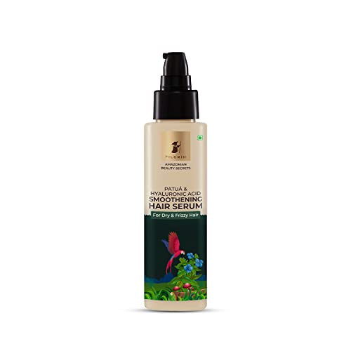 PILGRIM Amazonian Patuá & Hyaluronic Acid Smoothening Hair Serum For Dry & Frizzy Hair, Serum For Hair Smoothening, Hydrates & Detangles, Smoothens Rough Ends, Hair Serum For Unisex, 100ml hair serum from Pilgrim
