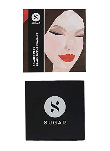 SUGAR Cosmetics - Powder Play - Translucent Compact - For Matte Finish Skin, Highlight or Subtle Baking - Oil-Controlling, Smooth Application, Long Lasting  from SUGAR Cosmetics