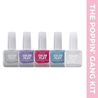 PRAUSH (Formerly Plume) ColorPlay 5-in-1 Nail Paint Combo Kit (25 ml),The Poppin Gang | Quick Drying | Long Lasting | Chemical Free |  from PRAUSH BEAUTY