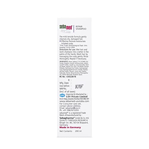 Sebamed Hair Repair shampoo  from SebaMed