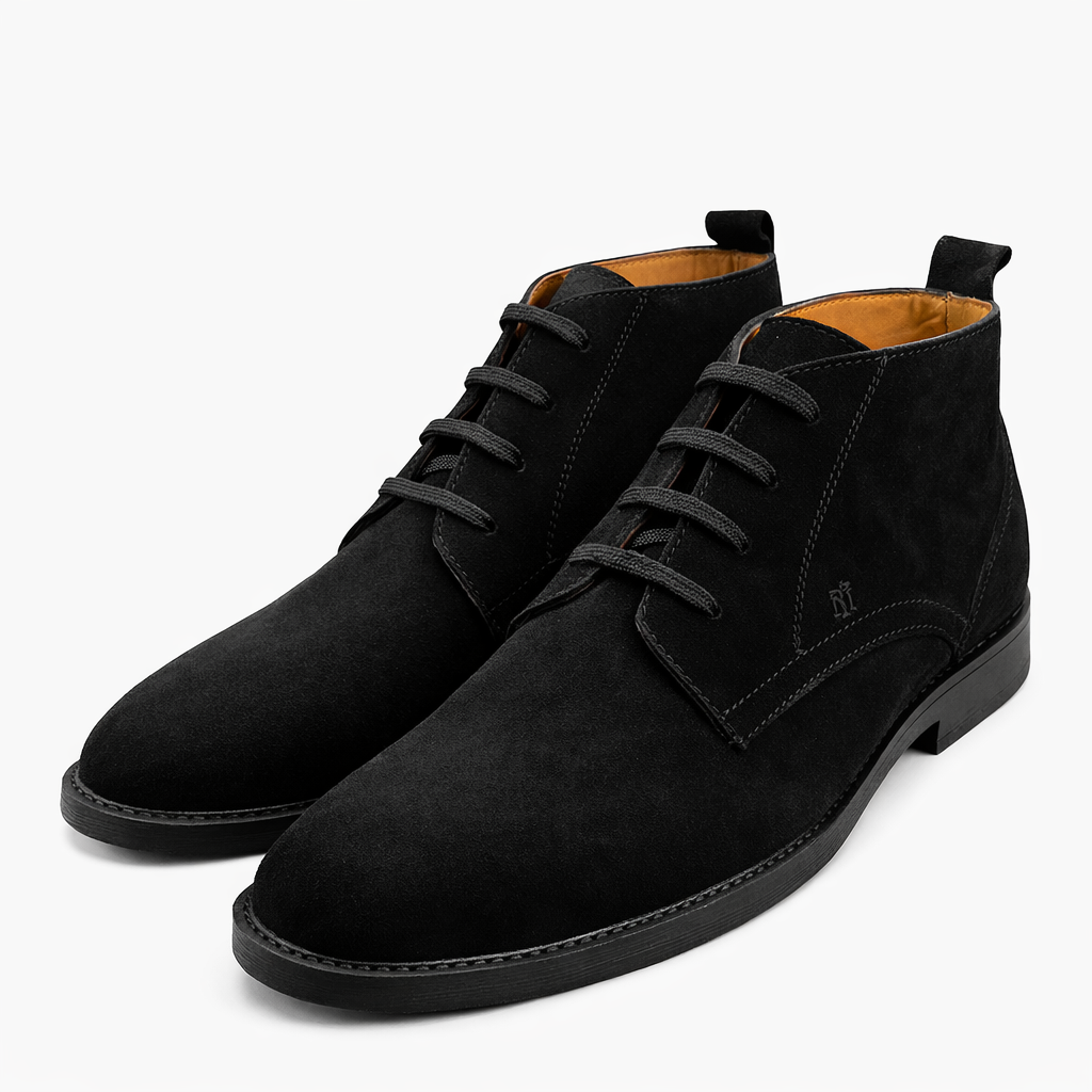 Trueman's London Men’s Chukka Boots | Suede Leather