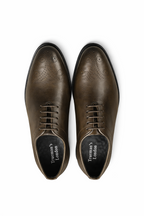 Trueman's London Wholecut Oxford Shoes | Crust Leather