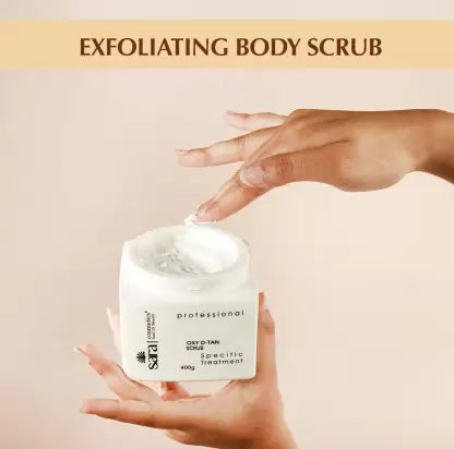 Sara Professional D-Tan Scrub(400gm) D tan from SARA BEAUTY