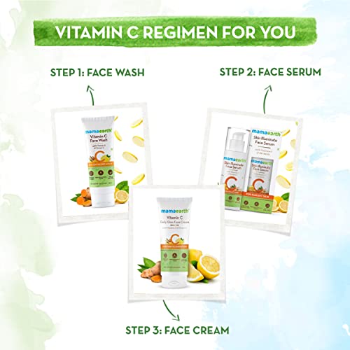 Mamaearth Vitamin C Daily Glow Face Cream With Vitamin C & Turmeric For Skin Illumination - 80 G  from Mamaearth