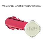 Jovees Herbal Strawberry Moisture Surge Lip Balm | 24 Hour Hydration | Rejuvenates Dry and Chapped Lips | Gives Soft & Shiny Lips 8g  from JOVEES