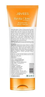 Jovees Herbal Vitamin C Face Wash 75g | Revita Glow | Vitamin C Rejuvenating Facewash | Infused with Kakadu Plum and Olives  from JOVEES