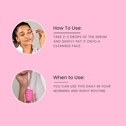 Foxtale 3% Tranexamic Acid & Peptide Serum for Pigmentation | Reduces Marks & Hyperpigmentation | Fades Dark Spots | Brightens and Evens Out Skin Tone | All Skin Types | Men and Women - 30 ml  from FoxTale