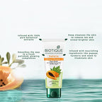 Biotique Papaya Deep Cleanse Face Wash | Gentle Exfoliation | Visibly Glowing Skin | 100% Botanical Extracts| Suitable for All Skin Types | 150ml face Wash from Biotique