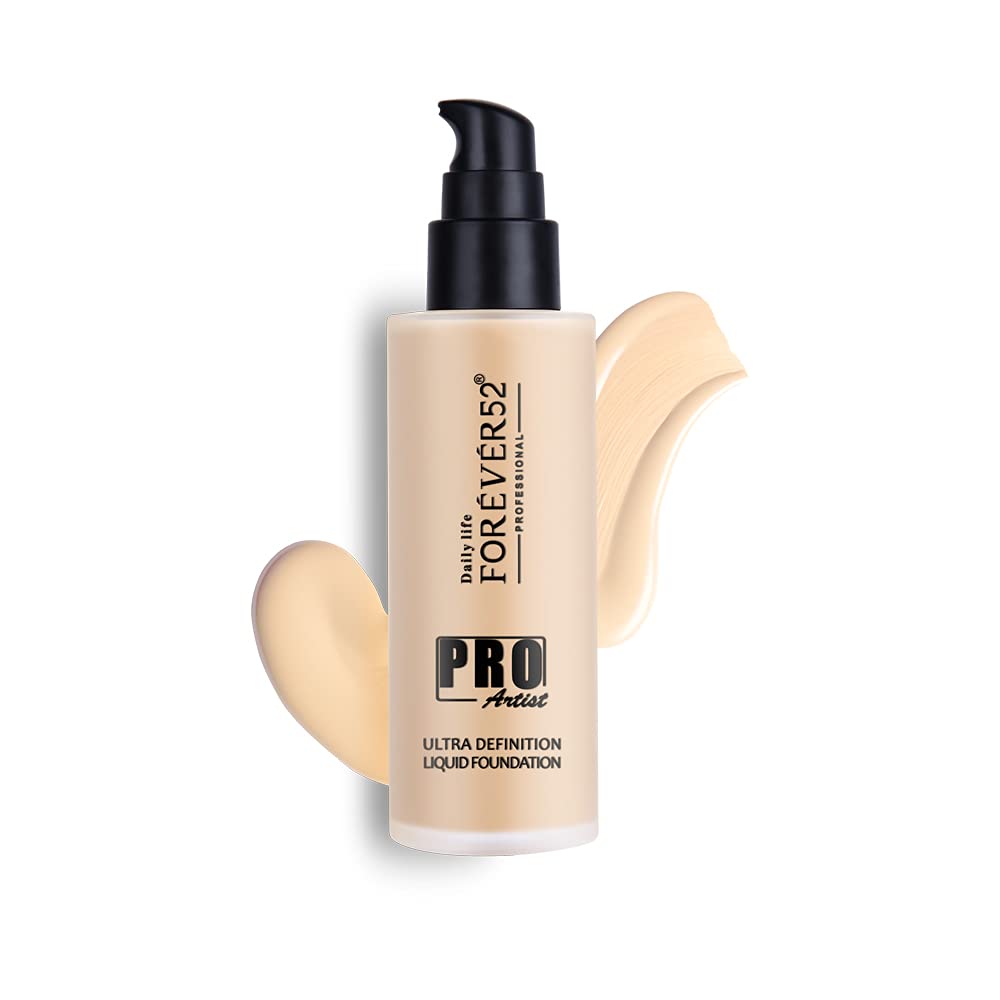 Daily life FOREVER52 Pro Artist Ultra Definition Long Lasting Waterproof Full Coverage Liquid Matte Foundation, 60Ml  from Forever52