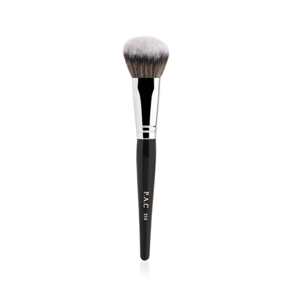 PAC Blush Brush 214 | Synthetic Bristle Makeup brush | Blending Brush for Setting Powder Formulation | Medium Coverage Application | Black - 1 Brush  from PAC