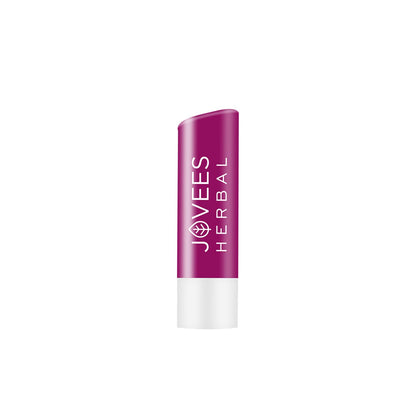 Jovees Herbal Berry Lip Balm with Hyaluronic Acid | 24 Hour Hydration | Rejuvenates Dry and Chapped Lips | Gives Soft & Supple Lips 5g  from JOVEES