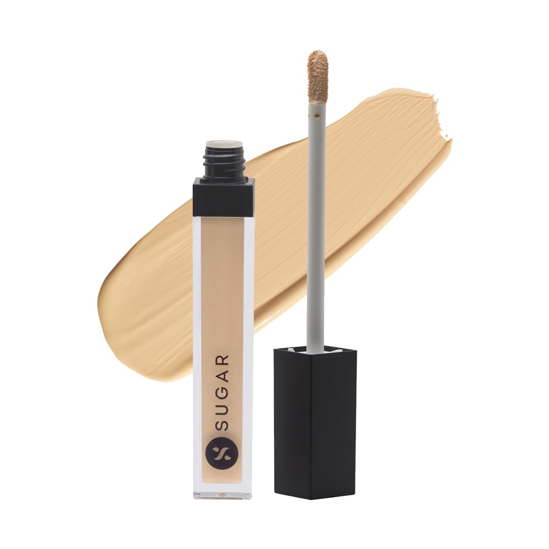 SUGAR Cosmetics - Magic Wand- Waterproof Concealer - 12 Con Leche (Light Concealer with Golden Undertone) - Long Lasting, Water-proof Concealer, Lasts Up to 8 hours  from SUGAR Cosmetics