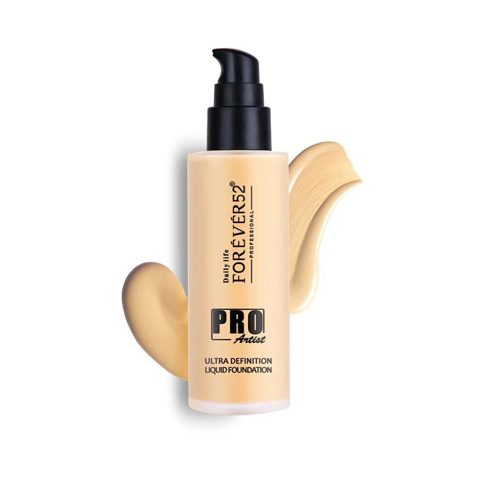 Daily life FOREVER52 Pro Artist Ultra Definition Long Lasting Waterproof Full Coverage Liquid Matte Foundation, 60Ml  from Forever52