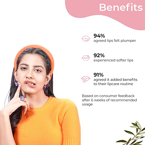 Pilgrim Spanish Squalane Lip Sleeping Mask (Bubblegum) For Unisex for Soft Lips For Perfect Pout With Shea Butter & Pomegranate For Hydrated & Soft Lips, 8g - Pink sleeping mask from Pilgrim