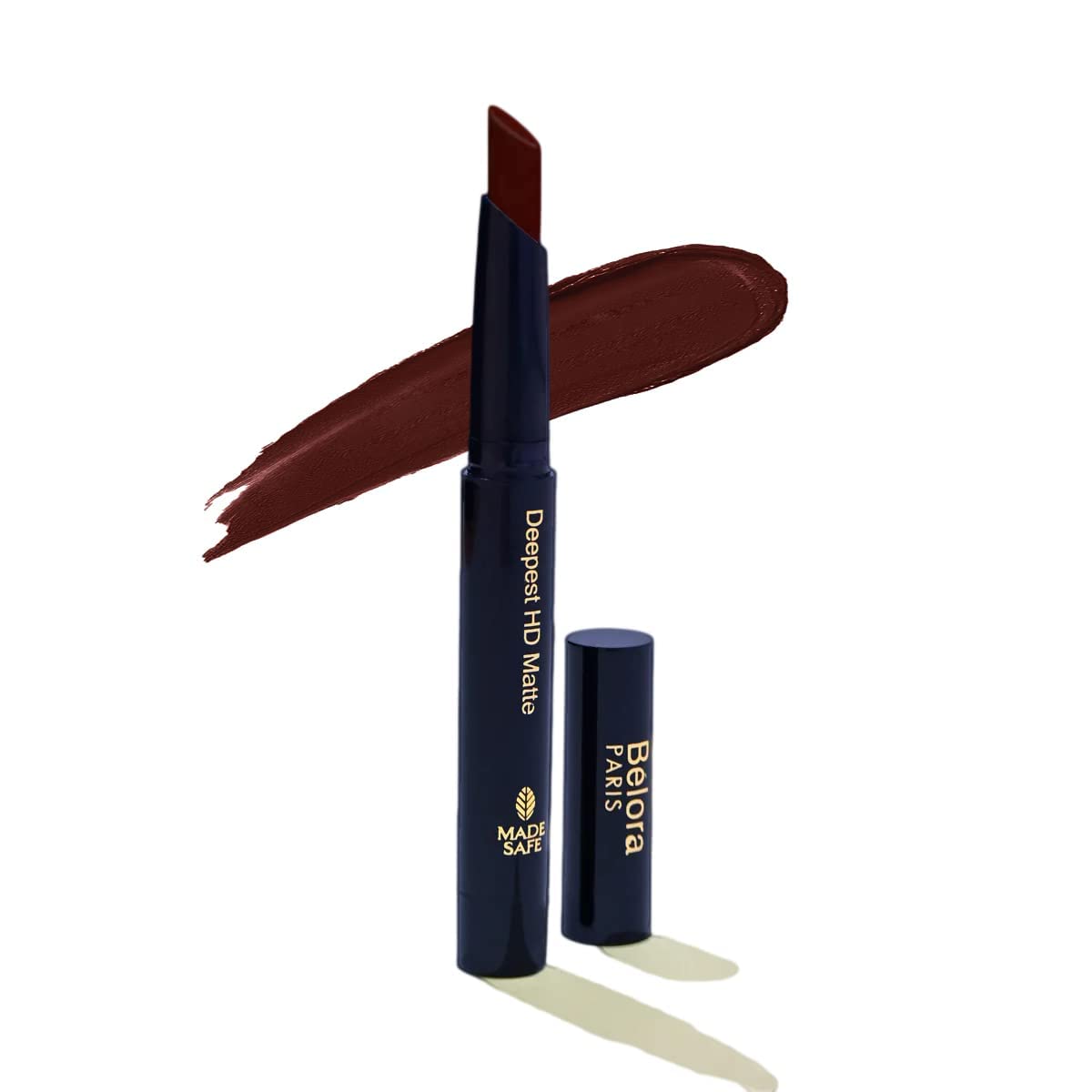 Belora Paris Deepest HD Matte Hydrating Crayon Lipstick with Vitamin C | Long Stay |Intense Colour |Matte Finish | Lightweight Silky Smooth (Dancing Diva), 1.2 gm lipstick from Belora paris