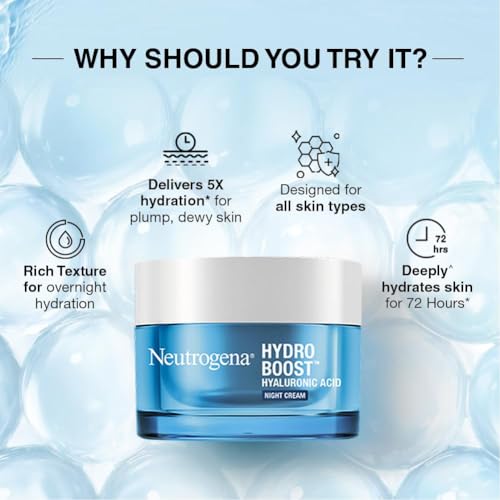 Neutrogena Hydro Boost Hyaluronic Acid Night Cream 50g  from Neutrogena