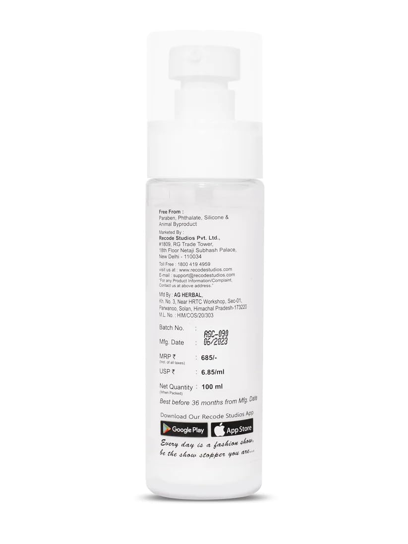 Recode Mattifying Gel Maintains Proper Skin Hydration, Base for Pre Makeup, Fragrance, Paraben & Silicone Free, For all Skin Type, 100ml  from recode