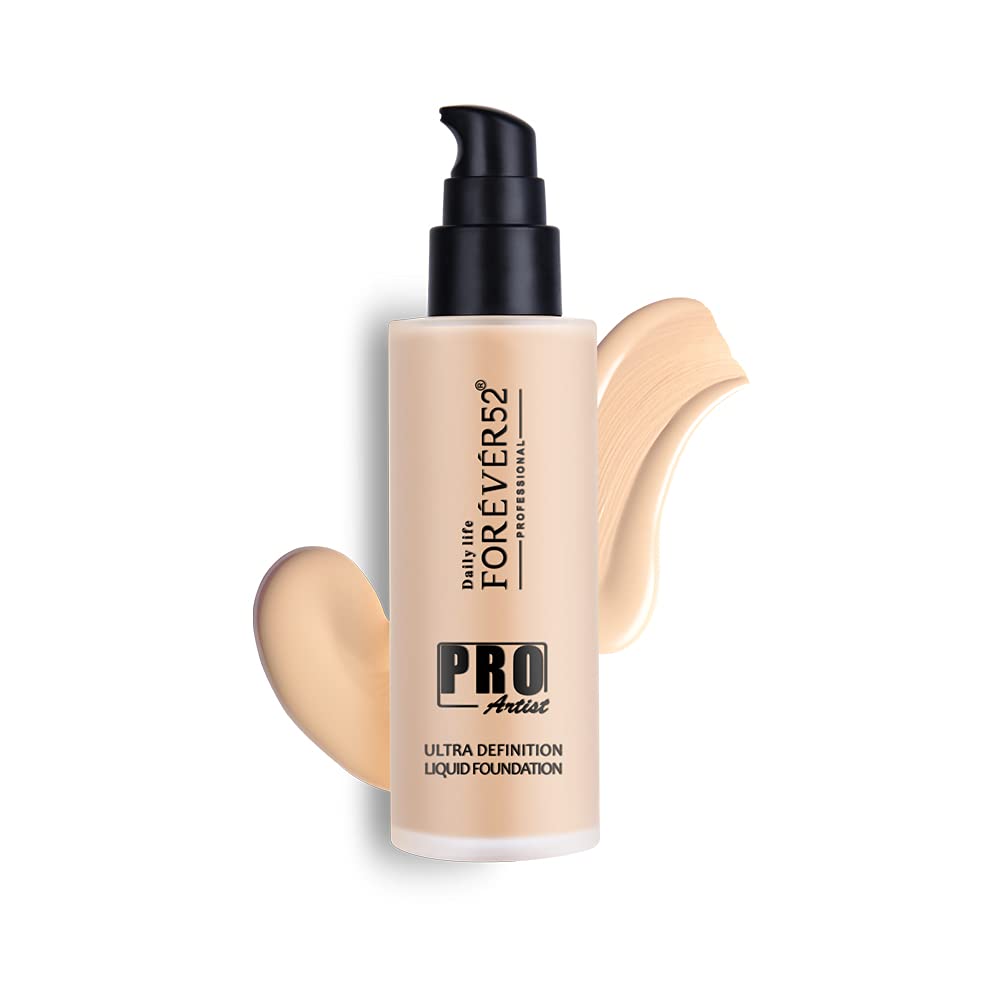 Daily life FOREVER52 Pro Artist Ultra Definition Long Lasting Waterproof Full Coverage Liquid Matte Foundation, 60Ml  from Forever52