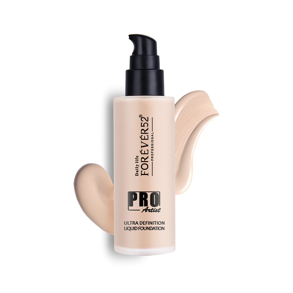 Daily life FOREVER52 Pro Artist Ultra Definition Long Lasting Waterproof Full Coverage Liquid Matte Foundation, 60Ml  from Forever52