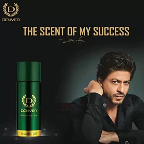DENVER Hamilton Deodorant Body Spray - (165ML) | Long Lasting Deo for Men  from Denver
