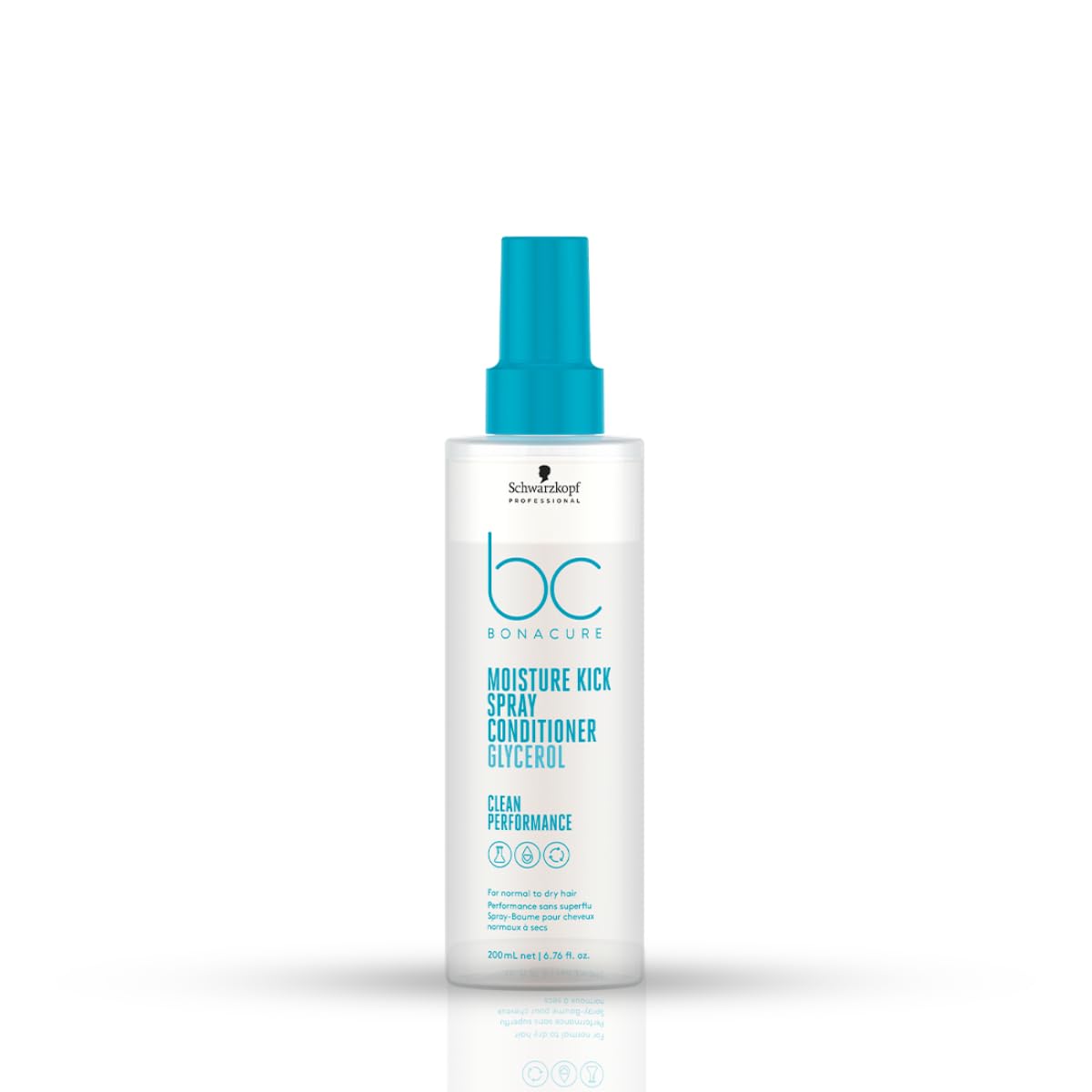 Schwarzkopf Professional Bonacure Moisture Kick Spray Conditioner With Glycerol For Dry & Curly Hair, 200ml  from Schwarzkopf Professional