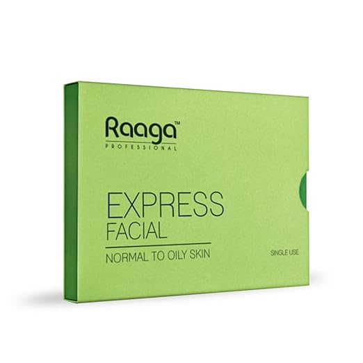 Raaga Professional Express Facial Kit (1+1) |Normal to Oily Skin|One time Facial Kit with 6 Sachets, 35gm facial Kits from HAVIN