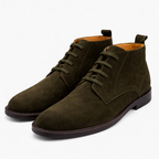 Trueman's London Men’s Chukka Boots | Suede Leather