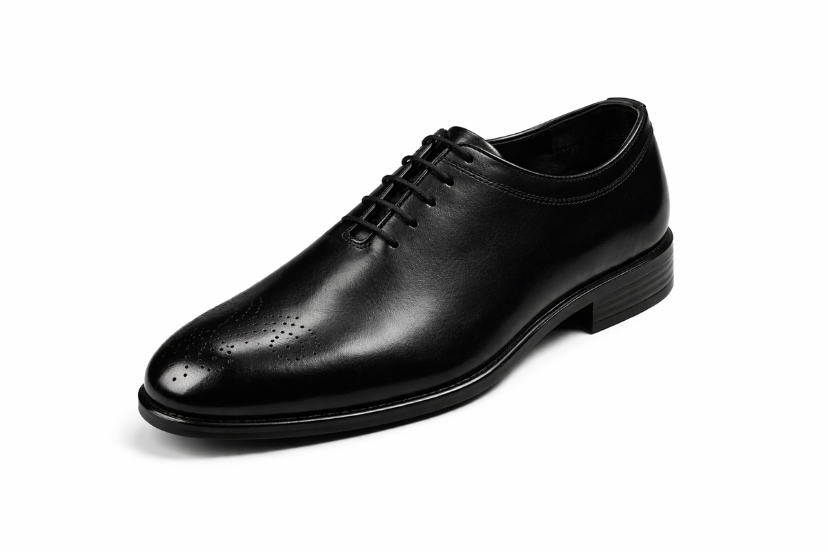 Trueman's London Wholecut Oxford Shoes | Crust Leather