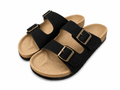 Trueman's London Men’s Double Strap Sandals | Vegan Leather
