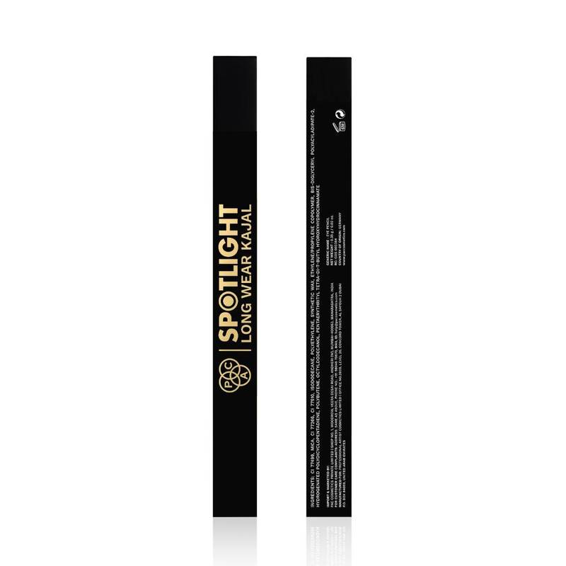 PAC Spotlight Long Wear Kajal - Intense Pigment, Matte Finish, Easy Glide, Waterproof & Smudgeproof