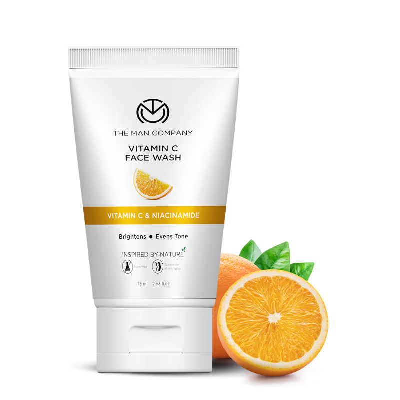 The Man Company Anti Ageing & Skin Brightening Vitamin C Face Wash(75ml) face Wash from The Man Company