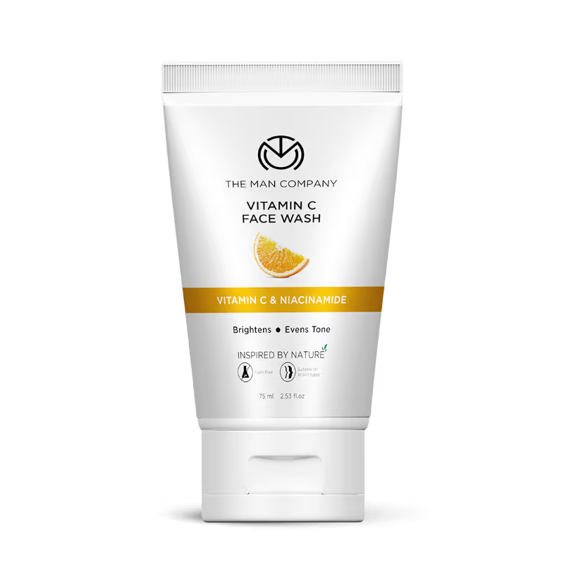 The Man Company Anti Ageing & Skin Brightening Vitamin C Face Wash(75ml) face Wash from The Man Company
