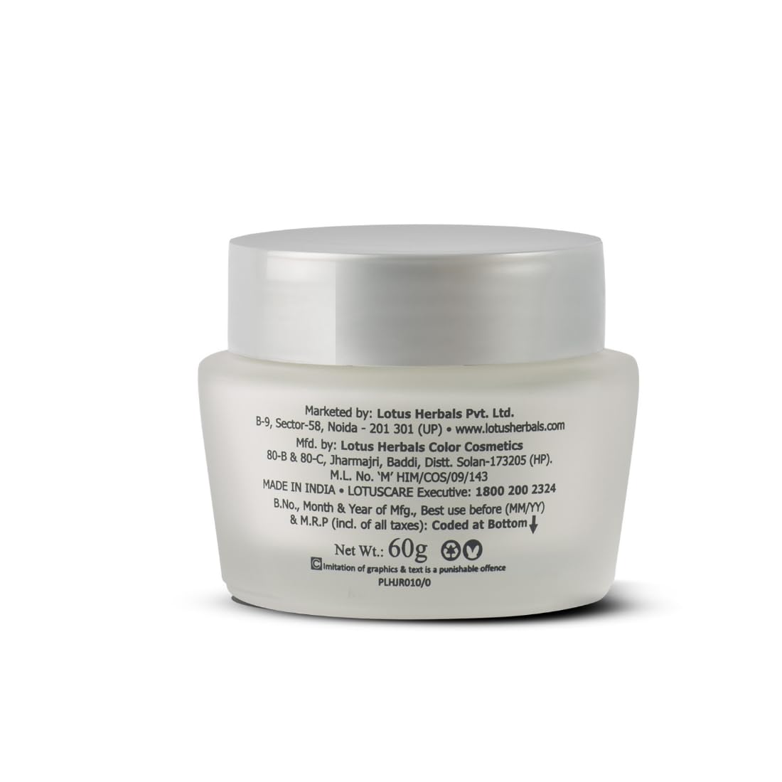 Lotus Herbals WhiteGlow Deep Moisturizing Creme I Intense moisturization I Visible glow I SPF20 PA+++ I Normal to Dry skin I 50g  from Lotus