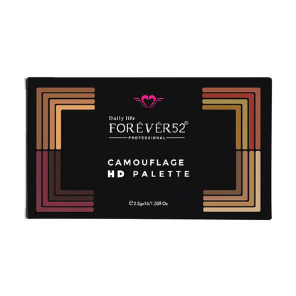 Daily Life Forever52 16 Color Camouflage HD Palette - Light Weight Multi-Purpose Matte Concealer Color Corrector Palette - CHP002 concealer from Forever52