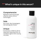Minimalist 2% Salicylic Acid + LHA Face Cleanser With Zinc For Reducing Sebum & Acne