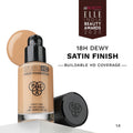 PAC Studio HD Liquid Foundation - Lightweight Dewy Satin Finish, Medium to Buildable Coverage