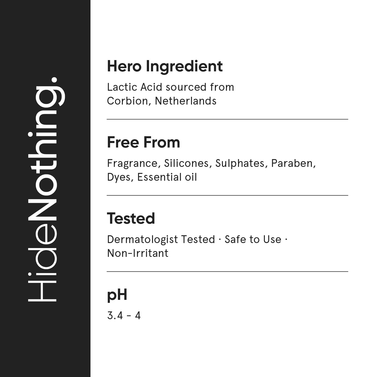 Minimalist 10% AHA BHA Exfoliating Serum For Beginners, AHAs (Lactic Acid & Glycolic Acid) & BHA (Salicylic Acid) Serum, 30ml