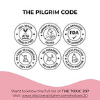 Pilgrim Spanish Squalane Lip Sleeping Mask (Bubblegum) For Unisex for Soft Lips For Perfect Pout With Shea Butter & Pomegranate For Hydrated & Soft Lips, 8g - Pink sleeping mask from Pilgrim