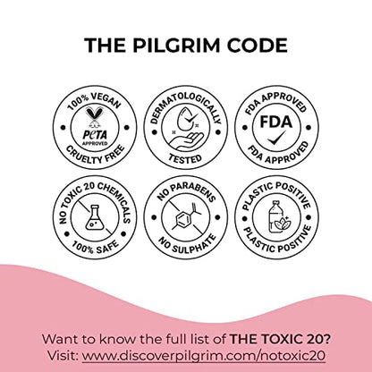 Pilgrim Spanish Squalane Lip Sleeping Mask (Bubblegum) For Unisex for Soft Lips For Perfect Pout With Shea Butter & Pomegranate For Hydrated & Soft Lips, 8g - Pink sleeping mask from Pilgrim