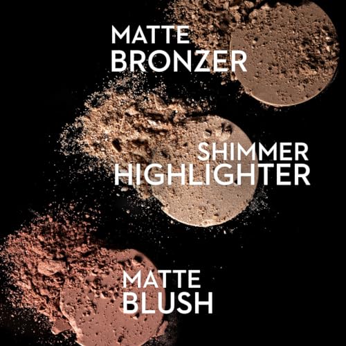 SUGAR Cosmetics Contour De Force Face Palette for Makeup | Includes Matte Bronzer, Highlighter & Blush | Makeup Palette with Built-in Mirror - 01 Subtle Summit  from SUGAR Cosmetics