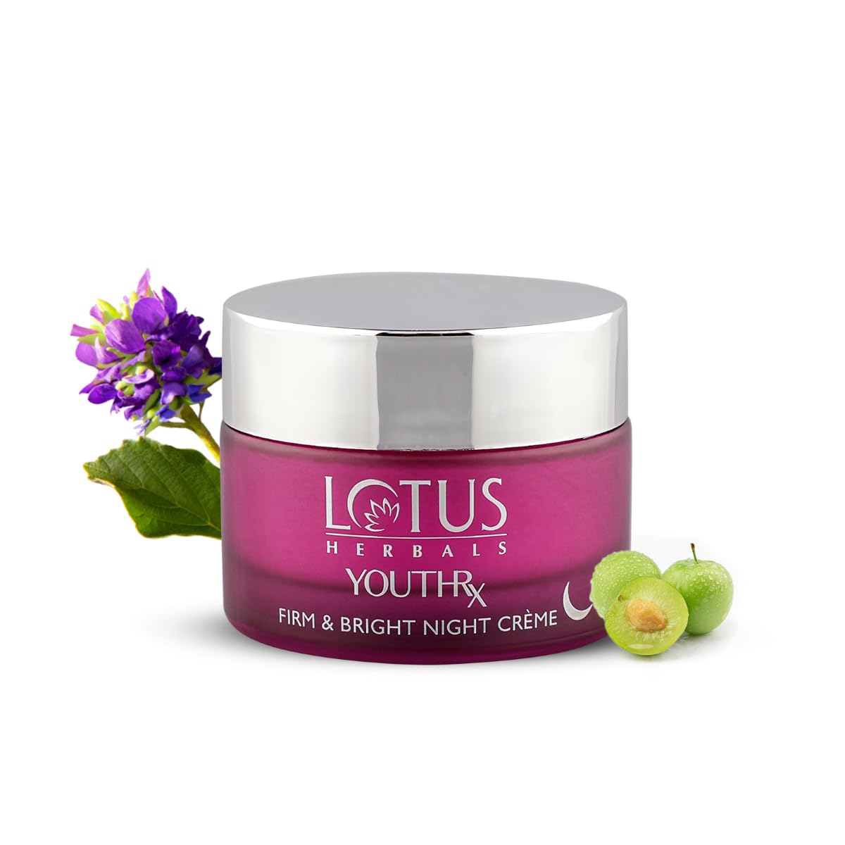 Lotus Herbals YouthRx Firm & Bright Night Cream | Bakuchiol Retinol & Vitamin C | Anti Ageing & Brightening | 50g  from Lotus