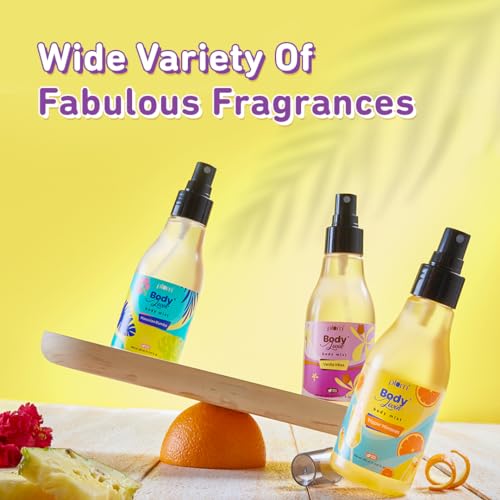 Plum BodyLovin' Vanilla Vibes Body Mist | Long Lasting Vanilla Fragrance For Women With Warm & Cozy Vanila Scent | High On Fun | Travel-Friendly Perfume Body Spray 100 ml  from Plum