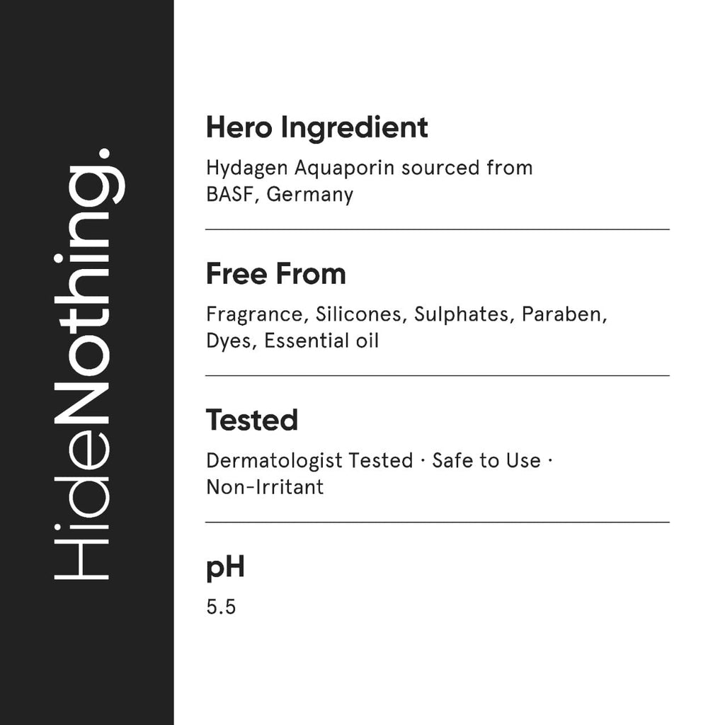 Minimalist 5% Aquaporin Booster | Hydrating Face Wash For Dry Skin with Hyaluronic Acid | Sulphate Free | Non-drying Cleanser | For Women & Men (100 ml)