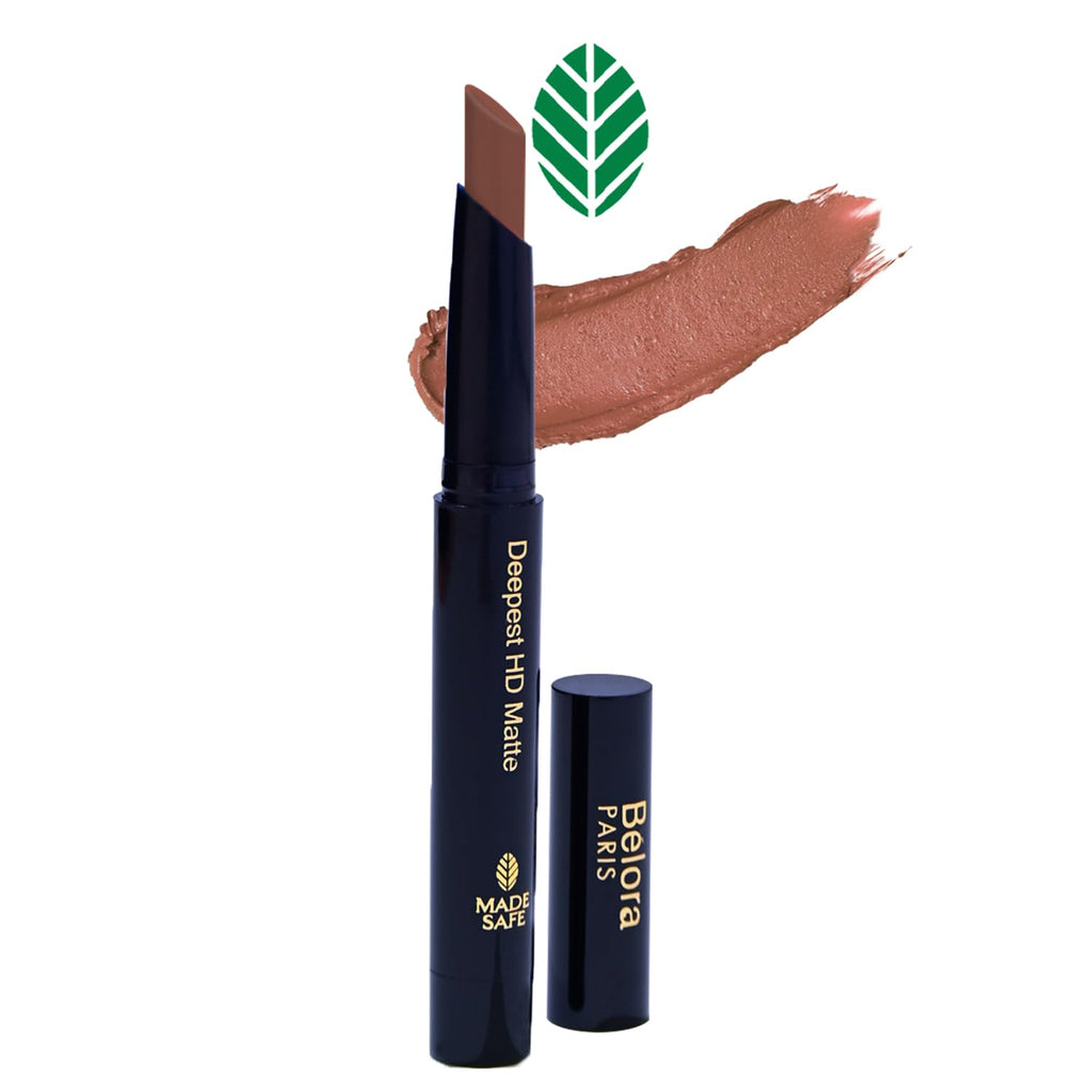 Belora Paris Deepest HD Matte Hydrating Crayon Lipstick with Vitamin C | Long Stay |Intense Colour |Matte Finish | Lightweight Silky Smooth (Dancing Diva), 1.2 gm lipstick from Belora paris