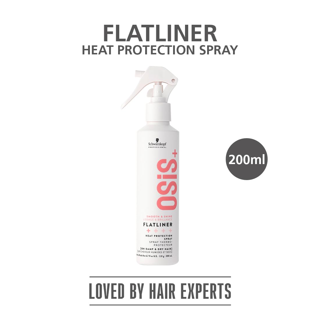 Schwarzkopf Professional Osis Flatliner Flattening Iron Serum - 200 ml  from Schwarzkopf Professional