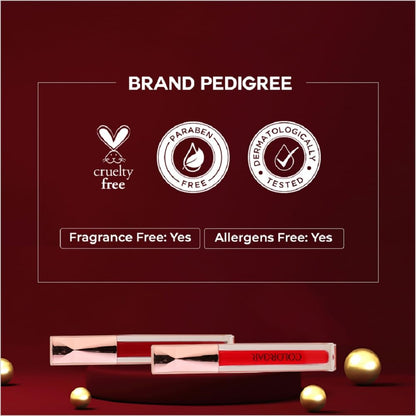 Colorbar Sindoor, Red, 3.8ml | Smudge proof formula | Long lasting sindoor from Colorbar