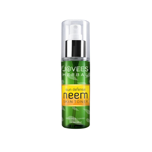 Jovees Herbal Neem Toner For Face, 100 ml | Skin Toner For Protection From Sun Damage & Tanning | All Skin Types | Paraben & Alcohol Free  from JOVEES