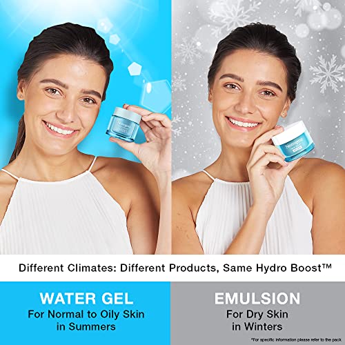 Neutrogena Hydro Boost Hyaluronic Acid Face Moisturizer 15ml | 24 hours long lasting Hydration | Oil free non sticky light water gel fast absorbing| Daily use | All Skin Types | For Men & Women 15ml  from Neutrogena