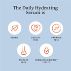 Foxtale Hyaluronic Acid Serum for Plump, Glowing Skin with Vitamin B5, Betaine | Intense 24-Hour Hydration, Brightening | Reduction in Fine Lines & Inflammation | For Dry, Sensitive Skin | Men & Women - 30 ml  from FoxTale