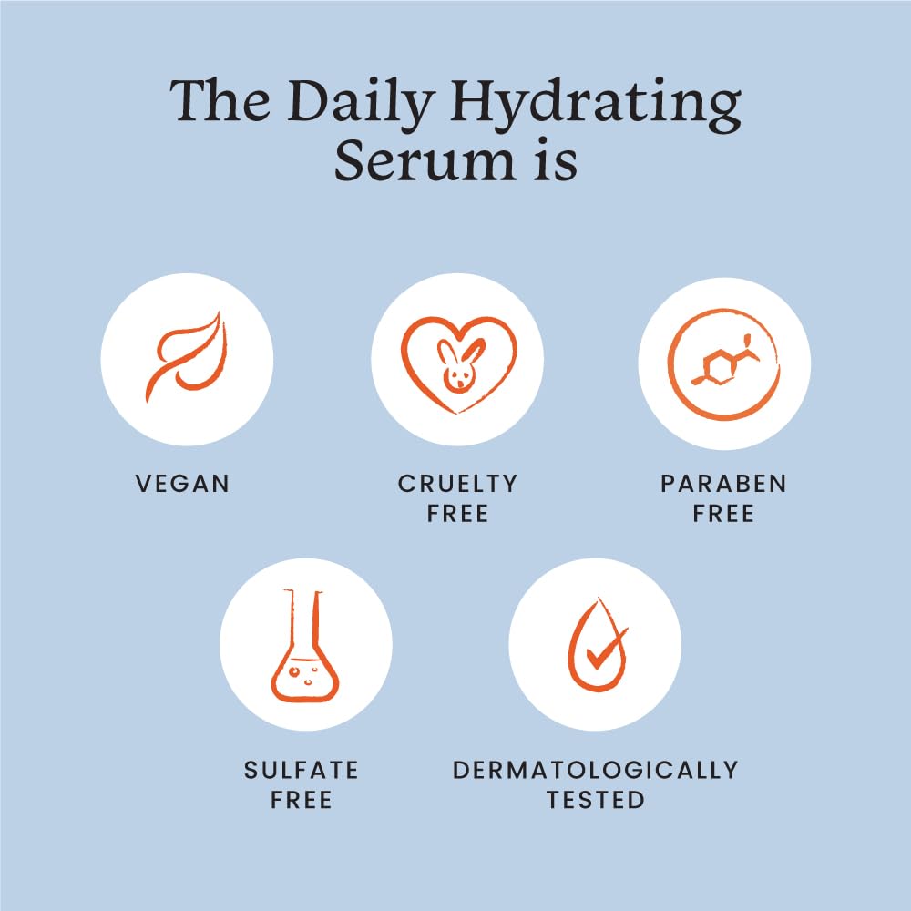 Foxtale Hyaluronic Acid Serum for Plump, Glowing Skin with Vitamin B5, Betaine | Intense 24-Hour Hydration, Brightening | Reduction in Fine Lines & Inflammation | For Dry, Sensitive Skin | Men & Women - 30 ml  from FoxTale